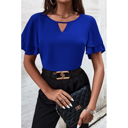 Bluzka ROFIELDA BLUE S/M promocja Ivet Shop