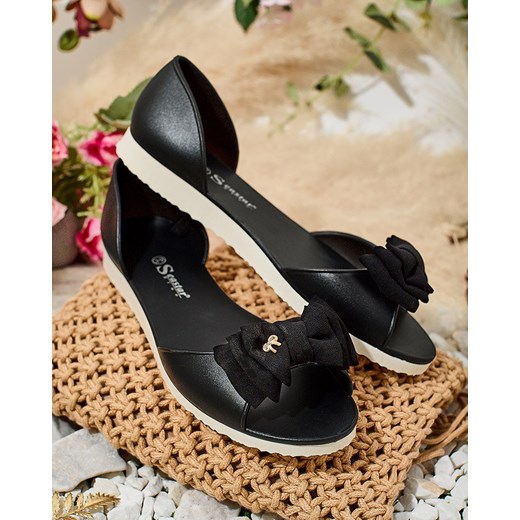 Royalfashion Damskie baleriny z kokardką Xollca Royalfashion.pl 41 okazja royalfashion.pl