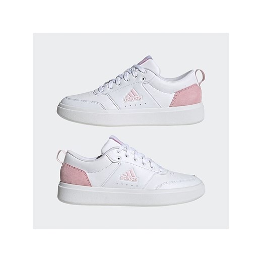 adidas Sneakersy &quot;Park St&quot; w kolorze biało-jasnoróżowym 38,5 okazja Limango Polska