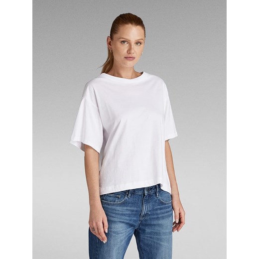 G-Star Koszulka w kolorze białym ze sklepu Limango Polska w kategorii Bluzki damskie - zdjęcie 173130570