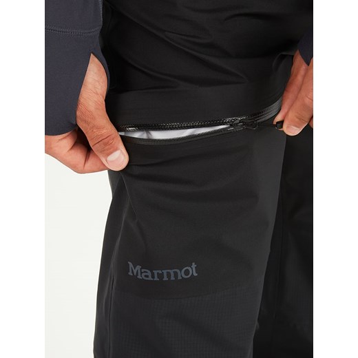 Marmot Spodnie funkcyjne &quot;Mitre Peak&quot; w kolorze czarnym Marmot XL wyprzedaż Limango Polska