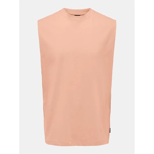 Only & Sons Tank top Fred 22025300 Koralowy Relaxed Fit Only & Sons XXL MODIVO