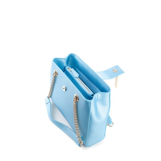 VALENTINO Divina Sa torebka metaliczny błękit Valentino By Mario Valentino uniwersalny ulubioneobuwie