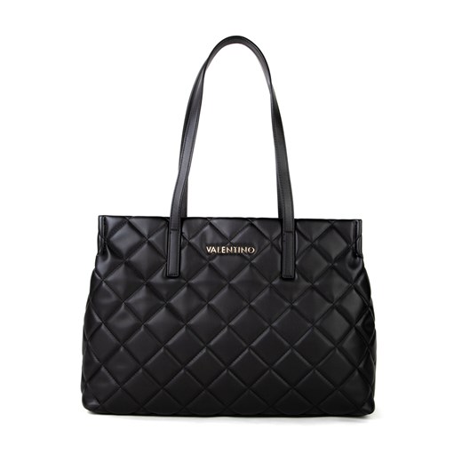 VALENTINO Ocarina torebka czarna pikowana ze sklepu ulubioneobuwie w kategorii Torby Shopper bag - zdjęcie 173131232