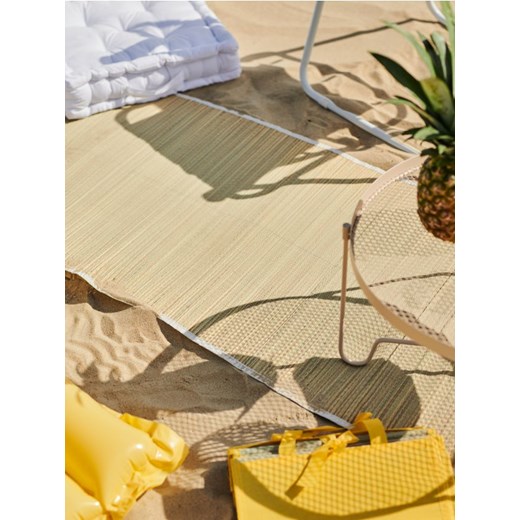 Sinsay - Mata plażowa - biały ze sklepu Sinsay w kategorii Tekstylia ogrodowe - zdjęcie 173132383