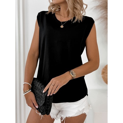 bluzka vilija czarna uni ze sklepu UBRA w kategorii Bluzki damskie - zdjęcie 173132681