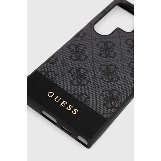 Guess etui na telefon kolor czarny GUHCS24LG4GLGR Guess One size ANSWEAR.com