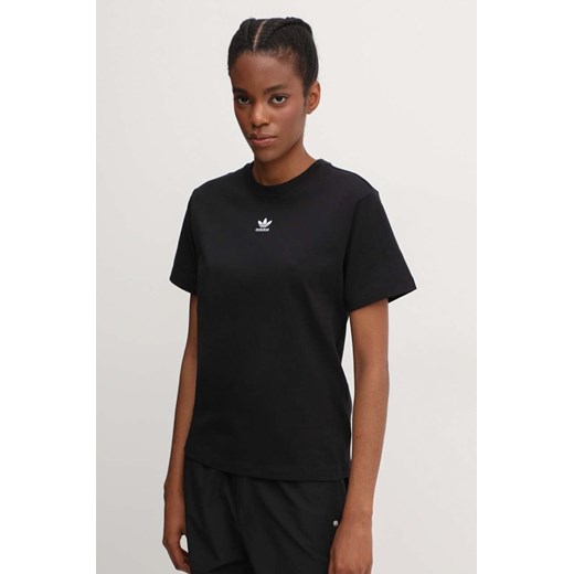 adidas Originals t-shirt bawełniany dziecięcy Tee Regular kolor czarny IC1826 XS ANSWEAR.com