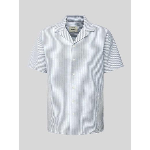 Koszula casualowa o kroju regular fit z kołnierzem z połami model ‘Jonas’ ze sklepu Peek&Cloppenburg  w kategorii Koszule męskie - zdjęcie 173134284