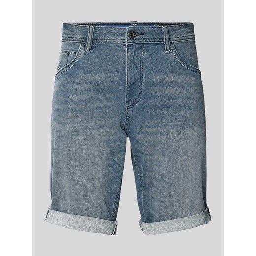 Szorty jeansowe o kroju regular fit z 5 kieszeniami ze sklepu Peek&Cloppenburg  w kategorii Spodenki męskie - zdjęcie 173134334