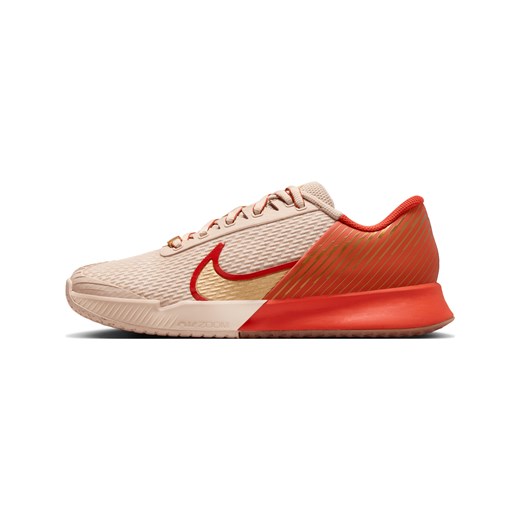 Damskie buty do tenisa na twarde korty NikeCourt Air Zoom Vapor Pro 2 Premium - Brązowy ze sklepu Nike poland w kategorii Buty sportowe damskie - zdjęcie 173134671