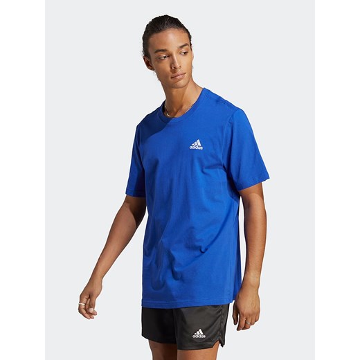 adidas Koszulka w kolorze niebieskim ze sklepu Limango Polska w kategorii T-shirty męskie - zdjęcie 173135610