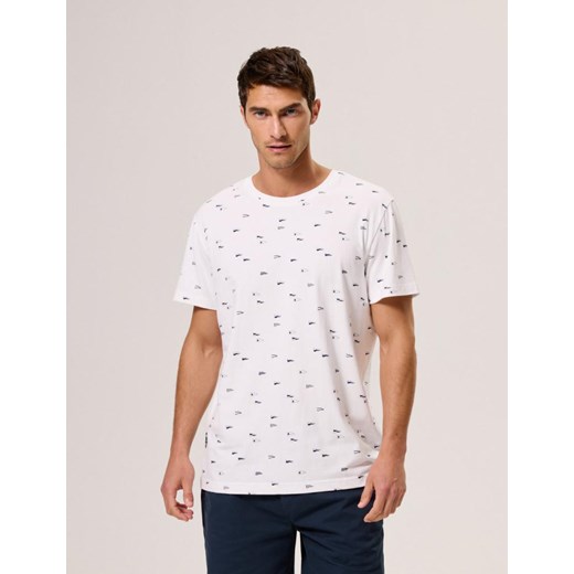 Koszulka BOAT 01 Biały M ze sklepu Diverse w kategorii T-shirty męskie - zdjęcie 173135992