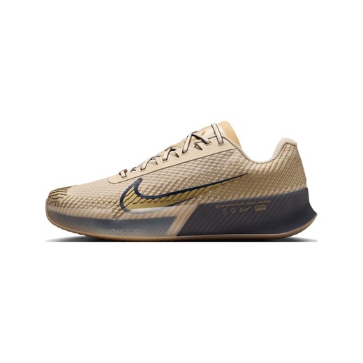 Męskie buty do tenisa na korty ziemne NikeCourt Air Zoom Vapor 11 Premium - Brązowy ze sklepu Nike poland w kategorii Buty sportowe męskie - zdjęcie 173136132