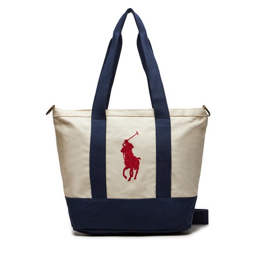 Shopper bag Polo Ralph Lauren wielokolorowa wakacyjna 