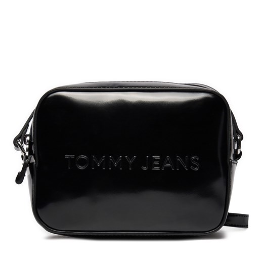 Torebka Tommy Jeans Tjw Ess Must Camera Bag Seasonal AW0AW16266 Czarny ze sklepu eobuwie.pl w kategorii Listonoszki - zdjęcie 173137724