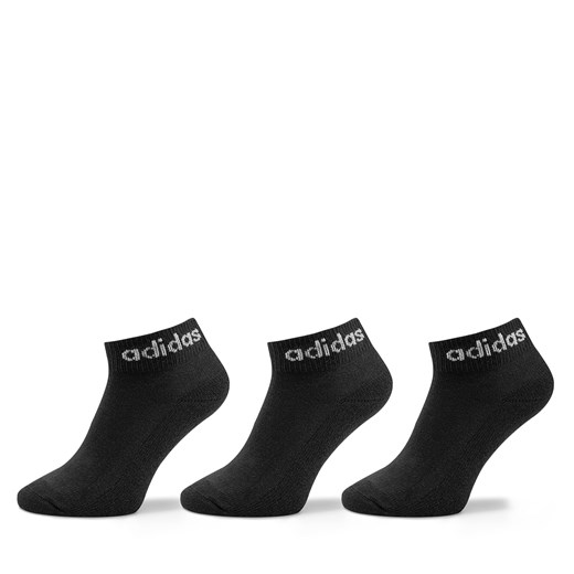 Skarpety Niskie Unisex adidas Linear Ankle Socks Cushioned Socks 3 Pairs IC1303 XS eobuwie.pl