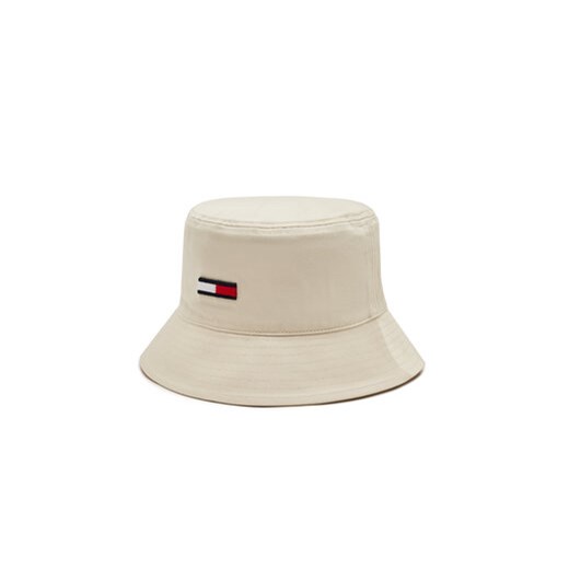 Tommy Jeans Kapelusz Tjm Elongated Flag Bucket Hat AM0AM11697 Écru ze sklepu MODIVO w kategorii Kapelusze męskie - zdjęcie 173138474