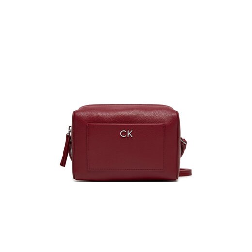 Calvin Klein Torebka Ck Daily Camera Bag Pebble K60K612274 Czerwony ze sklepu MODIVO w kategorii Listonoszki - zdjęcie 173138513