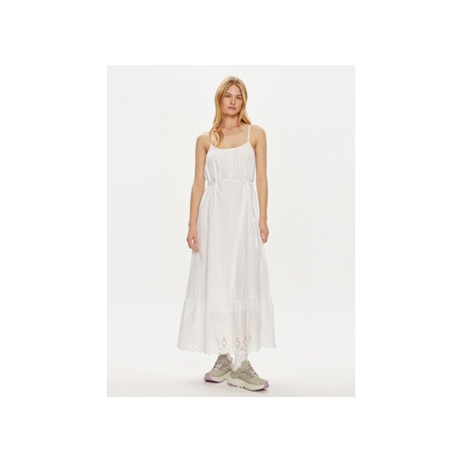 ONLY Sukienka letnia Lou 15313166 Biały Regular Fit ze sklepu MODIVO w kategorii Sukienki - zdjęcie 173138532