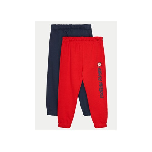 OVS Komplet 2 par spodni 1965054 Czerwony Regular Fit ze sklepu MODIVO w kategorii Spodnie chłopięce - zdjęcie 173138820