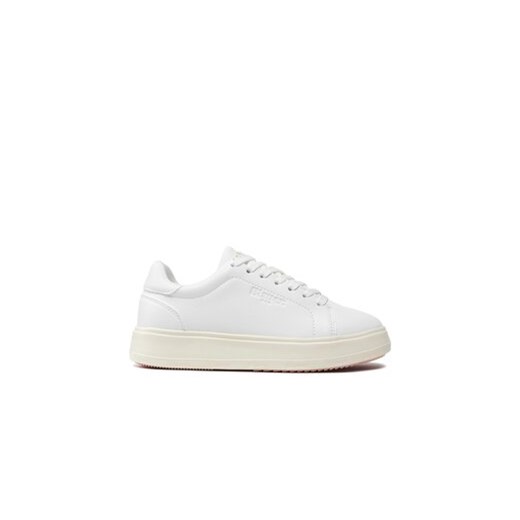 Blauer Sneakersy S3BLUM01/PUC Biały ze sklepu MODIVO w kategorii Trampki damskie - zdjęcie 173138830