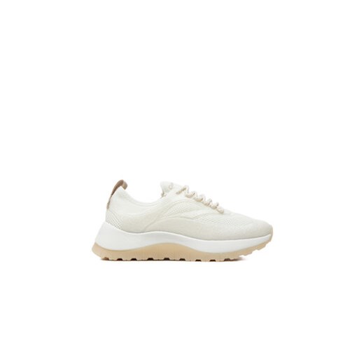 Calvin Klein Sneakersy Runner Lace Up Pearl Mix M HW0HW02079 Biały ze sklepu MODIVO w kategorii Buty sportowe damskie - zdjęcie 173138852