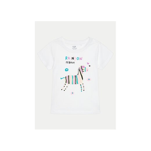 OVS T-Shirt 2036583 Biały Regular Fit ze sklepu MODIVO w kategorii Bluzki dziewczęce - zdjęcie 173138950