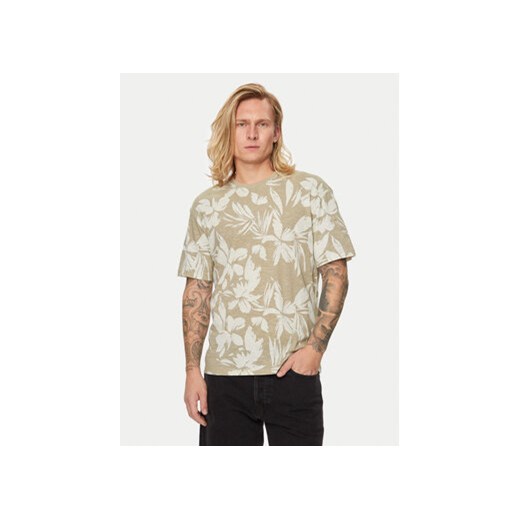 Jack&Jones T-Shirt Jjejeff 12249329 Beżowy Relaxed Fit ze sklepu MODIVO w kategorii T-shirty męskie - zdjęcie 173139032