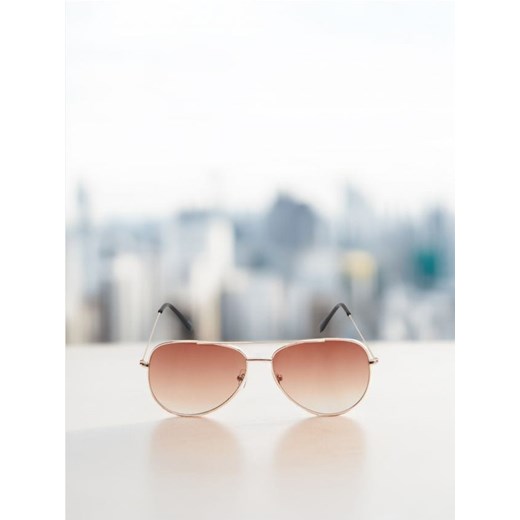 Sinsay - Okulary przeciwsłoneczne - złoty ze sklepu Sinsay w kategorii Okulary przeciwsłoneczne damskie - zdjęcie 173141534