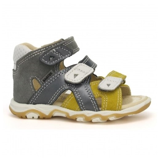 Sandały Bartek 11708-022, Dla Chłopców, Szaro-Żółty ze sklepu Wojas w kategorii Sandały dziecięce - zdjęcie 173143001