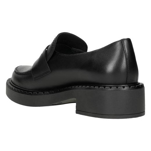 Wojas Czarne Mokasyny Damskie Na Wyższej Podeszwie Wojas 41 Wojas