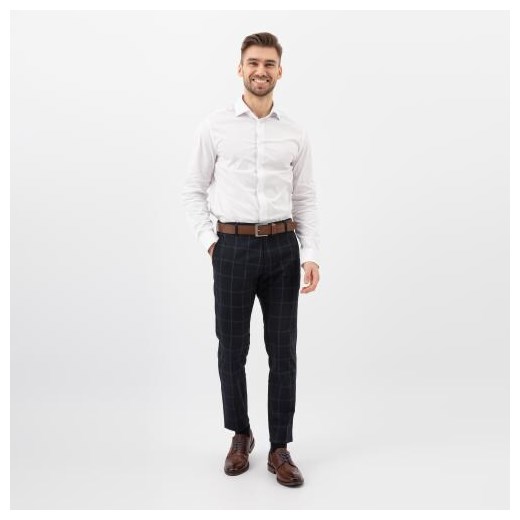 Wojas Brązowe Sznurowane Półbuty Męskie W Stylu Oksford ze sklepu Wojas w kategorii Buty eleganckie męskie - zdjęcie 173145231