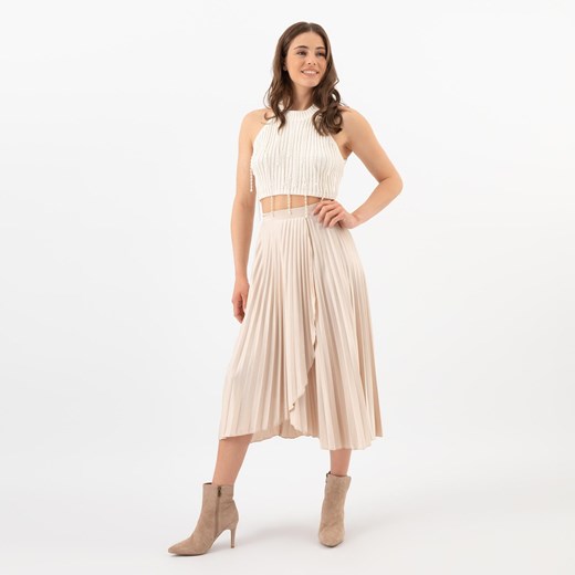 Wojas Beżowe Eleganckie Botki Na Obcasie Wojas 39 Wojas okazyjna cena