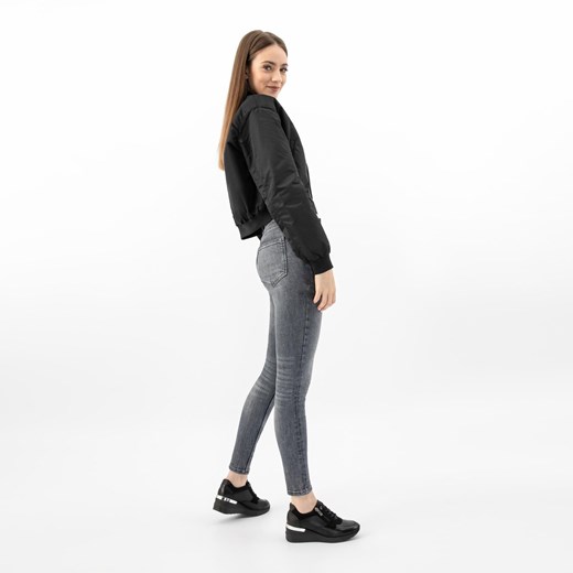 Wojas Czarne Sneakersy Damskie Z Ozdobnym Zamkiem ze sklepu Wojas w kategorii Buty sportowe damskie - zdjęcie 173149513