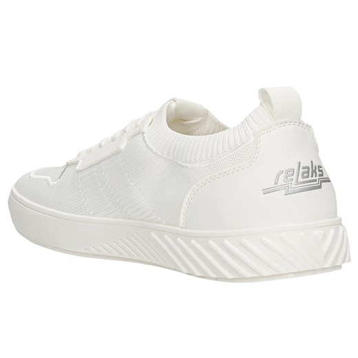 Białe Męskie Trampki Relaks Z Materiału Relaks 44 Wojas
