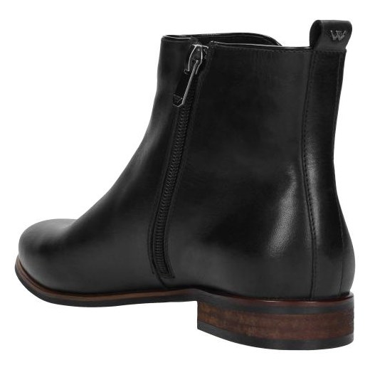 Wojas Czarne Botki Damskie Zapinane Na Zamek Wojas 41 Wojas