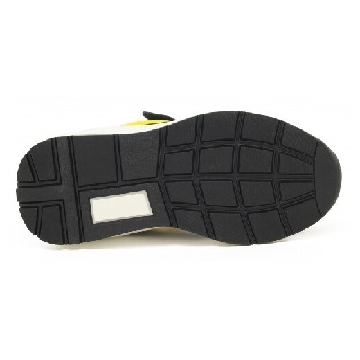 Półbuty Bartek 15541007, Czarno-Żółty 30 okazja Wojas