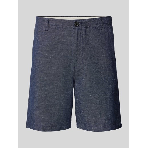 Szorty o kroju regular fit z tkanym wzorem ze sklepu Peek&Cloppenburg  w kategorii Spodenki męskie - zdjęcie 173154592