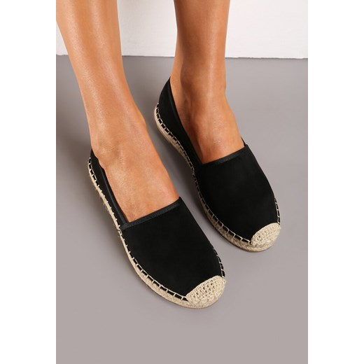 Czarne Espadryle Aurinda Renee 40 renee.pl