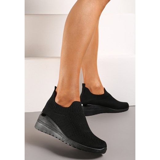 Czarne Buty Sportowe Mellasia ze sklepu renee.pl w kategorii Buty sportowe damskie - zdjęcie 173157272