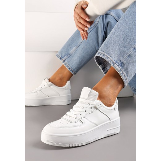 Białe Sneakersy Pibley Renee 38 renee.pl