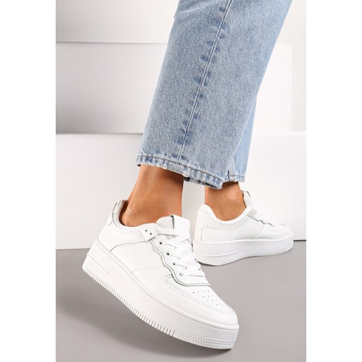 Białe Sneakersy Pibley Renee 40 renee.pl