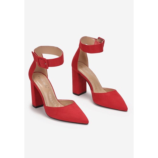 Czerwone Czółenka Makki Renee 37 renee.pl