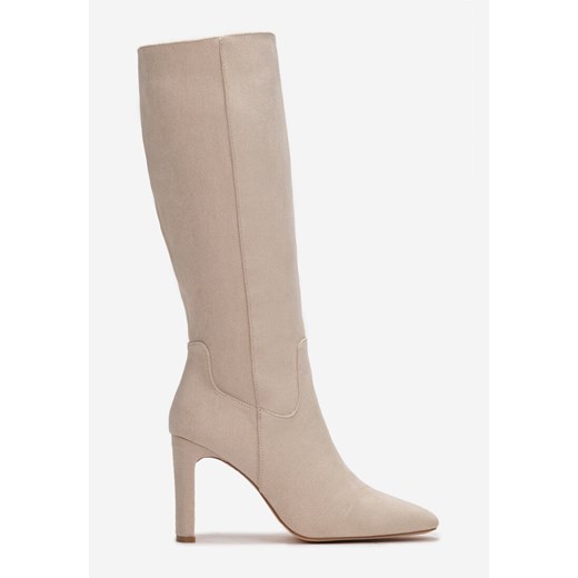 Beżowe Kozaki Sprinkles Renee 41 renee.pl