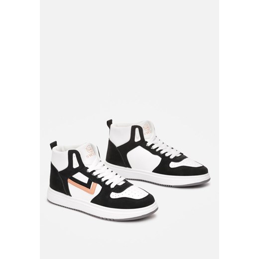 Biało-Czarne Sneakersy Maeramiia Renee 40 renee.pl