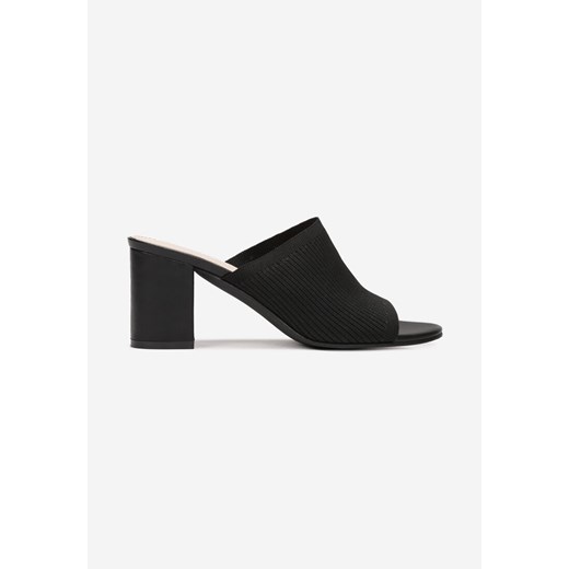 Czarne Klapki Aisa Renee 38 renee.pl