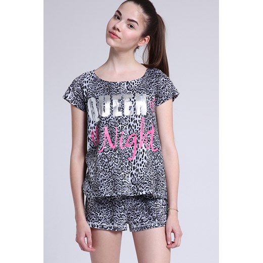 Animal print pyjama t-shirt with writing terranova  nadruki