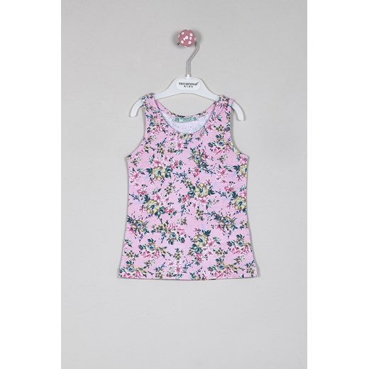 Floral vest terranova  kwiatowy