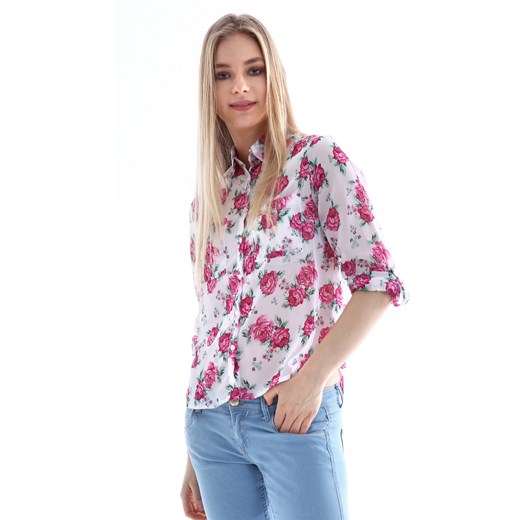 Floral shirt terranova  kwiatowy